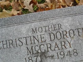 Christine Dorothea McCrary Christine Dorothea McCrary