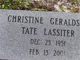 Christine Geraldson Tate Lassiter
