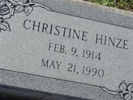 Christine Hinze