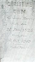 Christine Louise Reese Ohm