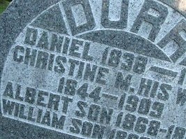 Christine M Durr