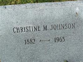 Christine M Johnson