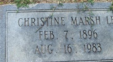 Christine Marsh Lee