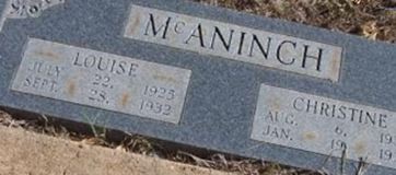Christine McAninch Christine McAninch