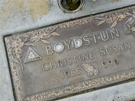 Christine Susan Boydstun Christine Susan Boydstun
