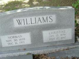 Christine V Williams