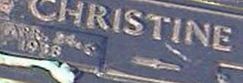 Christine Vereen Wolfe