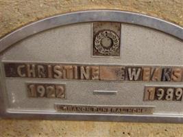 Christine Weaks