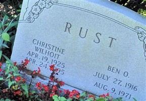 Christine Wilhoit Rust