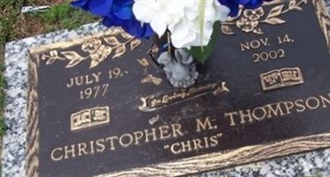 Christopher M. "Chris" Thompson Christopher M. "Chris" Thompson