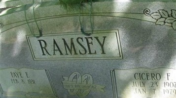 Cicero F Ramsey
