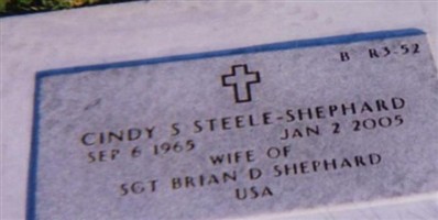 Cindy Sue Steele Shephard