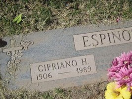 Cipriano H. Espinoza Cipriano H. Espinoza