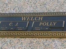 C J Welch C J Welch