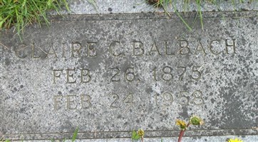 Claire C. Balbach Claire C. Balbach