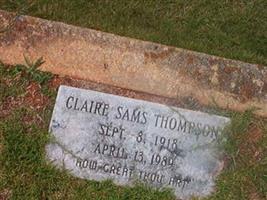 Claire Sams Thompson