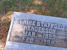 Claire Stafford Henderson