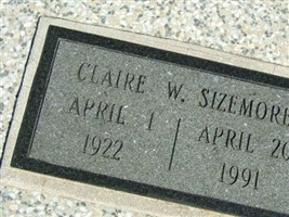 Claire W Sizemore Claire W Sizemore
