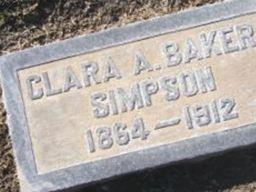 Clara A. Baker Simpson