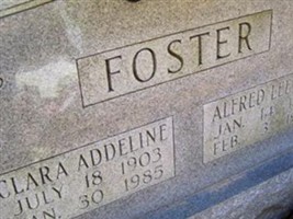 Clara Addeline Foster Clara Addeline Foster