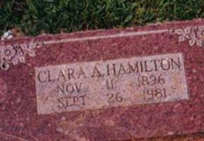 Clara Ann Jones Hamilton