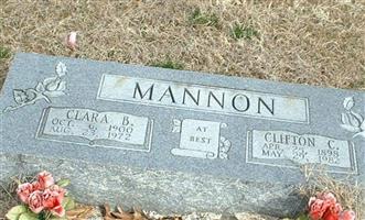 Clara B Baker Mannon