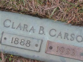 Clara B Carson Clara B Carson