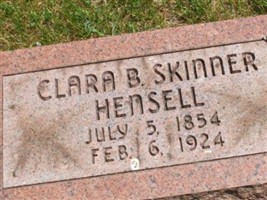 Clara B. Skinner Hensell