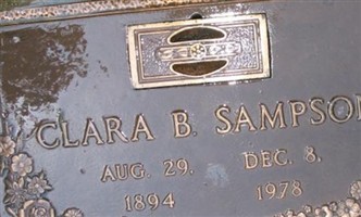 Clara Belle Cantrell Sampson Clara Belle Cantrell Sampson