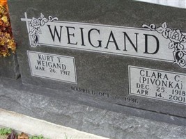 Clara C. Pivonka Weigand Clara C. Pivonka Weigand