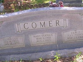Clara Cox Comer