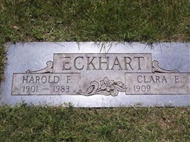 Clara E Eckhart Clara E Eckhart