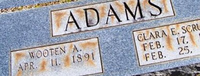 Clara E. Scruggs Adams