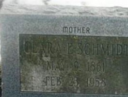 Clara E. Weimer Schmidt