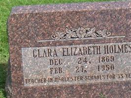 Clara Elizabeth Holmes