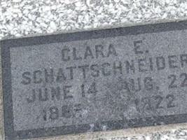 Clara Exzena Hawthorn Schattschneider
