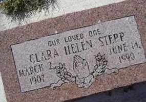Clara Helen Walker Stepp Clara Helen Walker Stepp