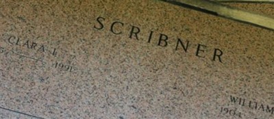 Clara I. Scribner Clara I. Scribner