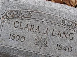 Clara J. Lang