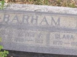 Clara Jane Boyden Barham Clara Jane Boyden Barham