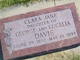 Clara Jane Davie Clara Jane Davie