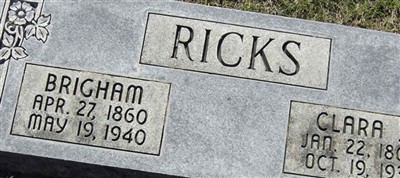 Clara Josephine Larsen Ricks Clara Josephine Larsen Ricks