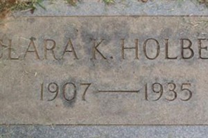 Clara K Holbert Clara K Holbert
