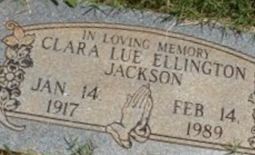 Clara Lue Ellington Jackson