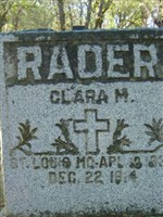 Clara M. Rader Clara M. Rader