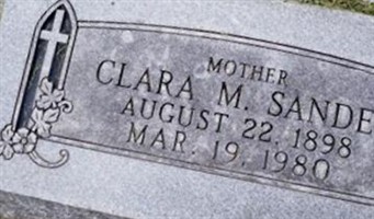 Clara M. Wieser Sander Clara M. Wieser Sander