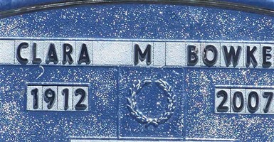 Clara Martha Secrest Bowker Clara Martha Secrest Bowker
