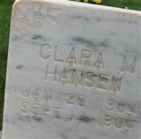 Clara Matilda Hansen Clara Matilda Hansen