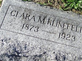 Clara May "Carrie" Klinefelter Clara May "Carrie" Klinefelter