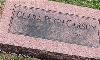 Clara Pugh Carson Clara Pugh Carson